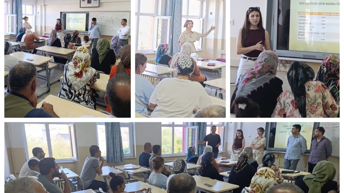 8.Sınıf Öğrenci Velilerimiz ile LGS Toplantısı Gerçekleştirildi.